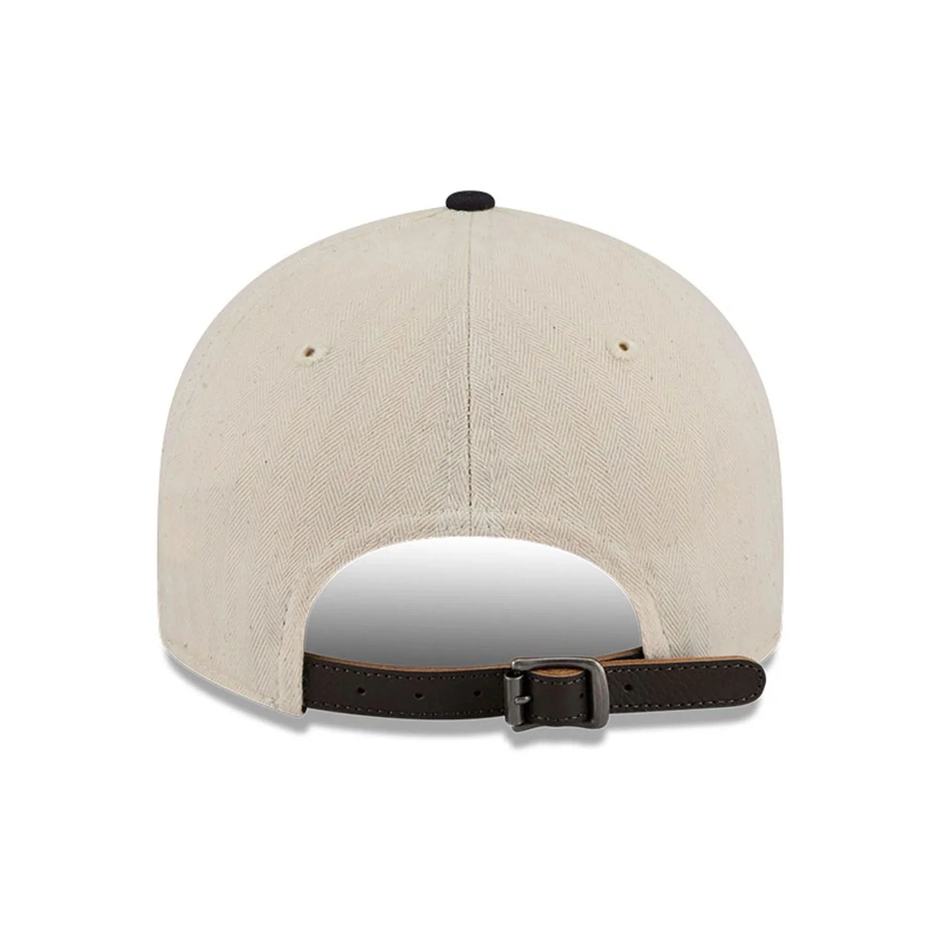 New York Yankees MLB Americana Herringbone White Retro Crown 9FIFTY Adjustable Cap - Image 3